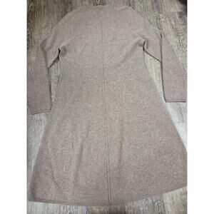 Sundance 100% Cashmere Dream Sweater Dress Brown Petite Thin Soft Size Medium